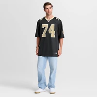 Men's Nike Xavier Truss  Black New Orleans Saints Team Game Jersey