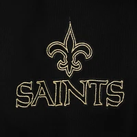 Sweat à capuche en chenille classique Pro Standard pour homme, noir, New Orleans Saints