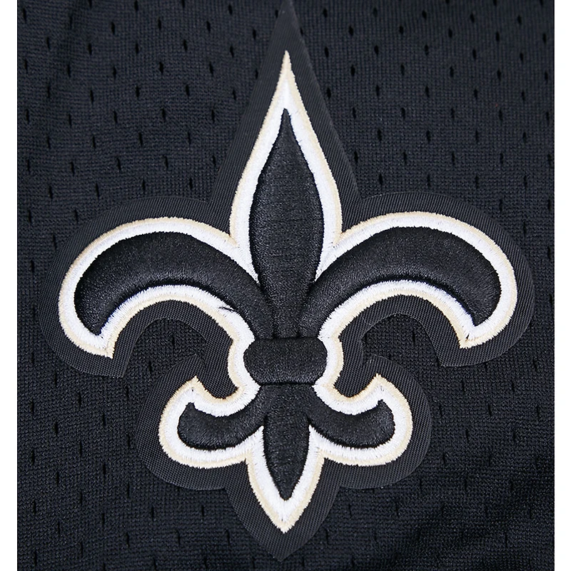 T-shirt homme Pro Standard Tyrann Mathieu noir des Saints de la Nouvelle-Orléans, en maille, avec nom et numéro du joueur