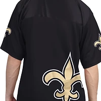 Men's Starter Black/White New Orleans Saints Short Sleeve & Long T-Shirt Combo Pack