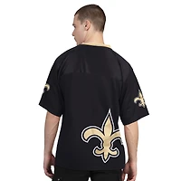 Men's Starter Black/White New Orleans Saints Short Sleeve & Long T-Shirt Combo Pack