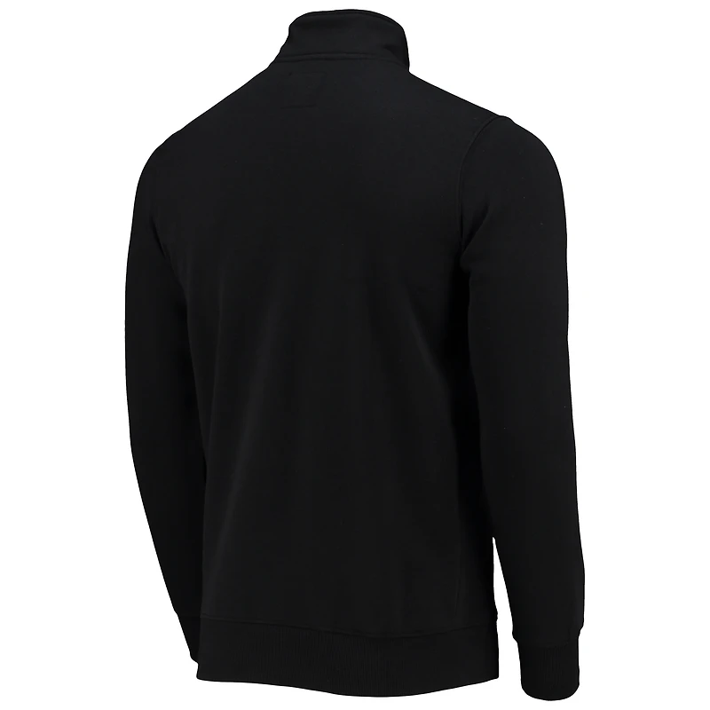 Veste Starter noire New Orleans Saints Heisman à quart de zip pour homme
