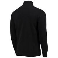 Veste Starter noire New Orleans Saints Heisman à quart de zip pour homme