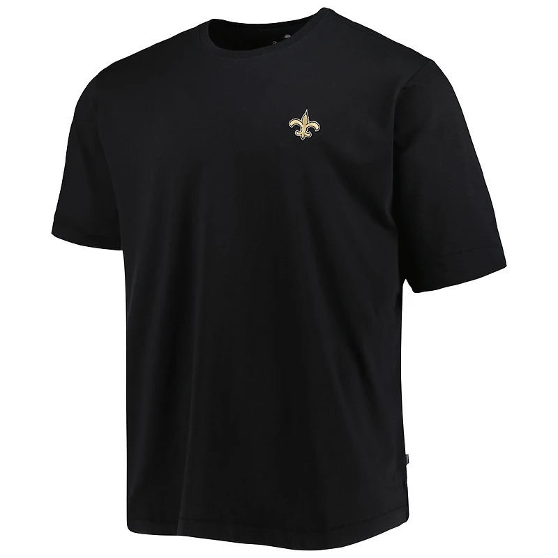 T-shirt Tommy Bahama New Orleans Saints Bali Skyline noir pour homme