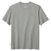 Men's Tommy Bahama  Gray New Orleans Saints Huddle & Hang Tens T-Shirt