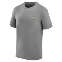 T-shirt Tommy Bahama gris New Orleans Saints Thirst & Gull pour hommes
