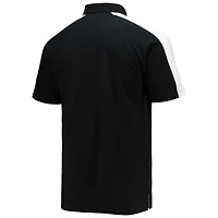 Polo à manches raglan Tommy Hilfiger New Orleans Saints Holden pour homme noir/blanc
