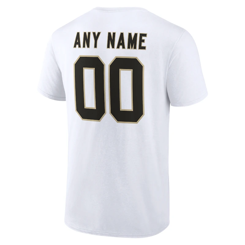 Men's New Orleans Saints Team Authentic Personalized Name & Number T-Shirt