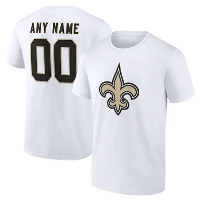 Men's New Orleans Saints Team Authentic Personalized Name & Number T-Shirt