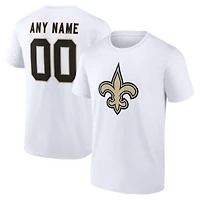 Men's New Orleans Saints Team Authentic Personalized Name & Number T-Shirt