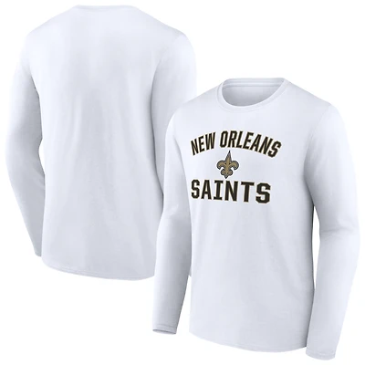 Men's New Orleans Saints Victory Arch Long Sleeve T-Shirt