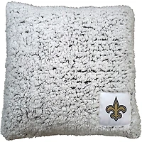 Oreiller Frosty Sherpa 16'' x 16'' Saints de la Nouvelle-Orléans