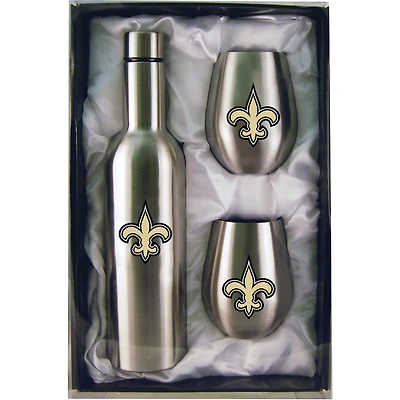 Saints de la Nouvelle-Orléans 28 oz. Bouteille et 12 oz. Ensemble de gobelets