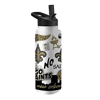 Saints de la Nouvelle-Orléans 34 oz. Bouteille Quencher native