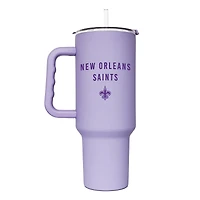 New Orleans Saints 40oz. Lavender Soft Touch Tumbler
