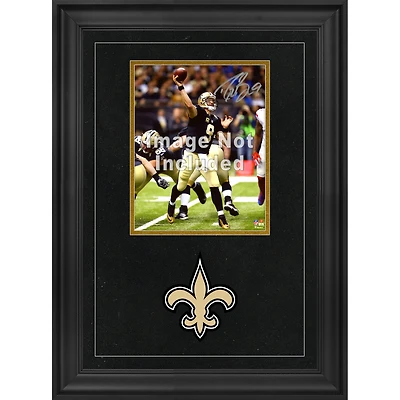 Cadre photo vertical de luxe 8'' x 10'' New Orleans Saints avec logo de l'équipe