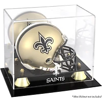 Vitrine pour mini-casque Golden Classic des Saints de la Nouvelle-Orléans