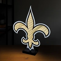 Lampe LED Infinity avec logo des Saints de la Nouvelle-Orléans