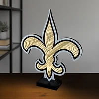 Lampe LED Infinity avec logo des Saints de la Nouvelle-Orléans