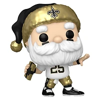 Figurine en vinyle exclusive Fanatics 2024 Funko Pop! du Père Noël des New Orleans Saints
