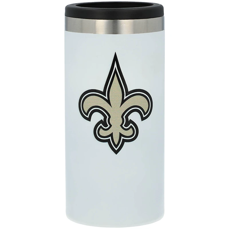 Logo de l'équipe des Saints de la Nouvelle-Orléans 12 oz. Porte-canette mince