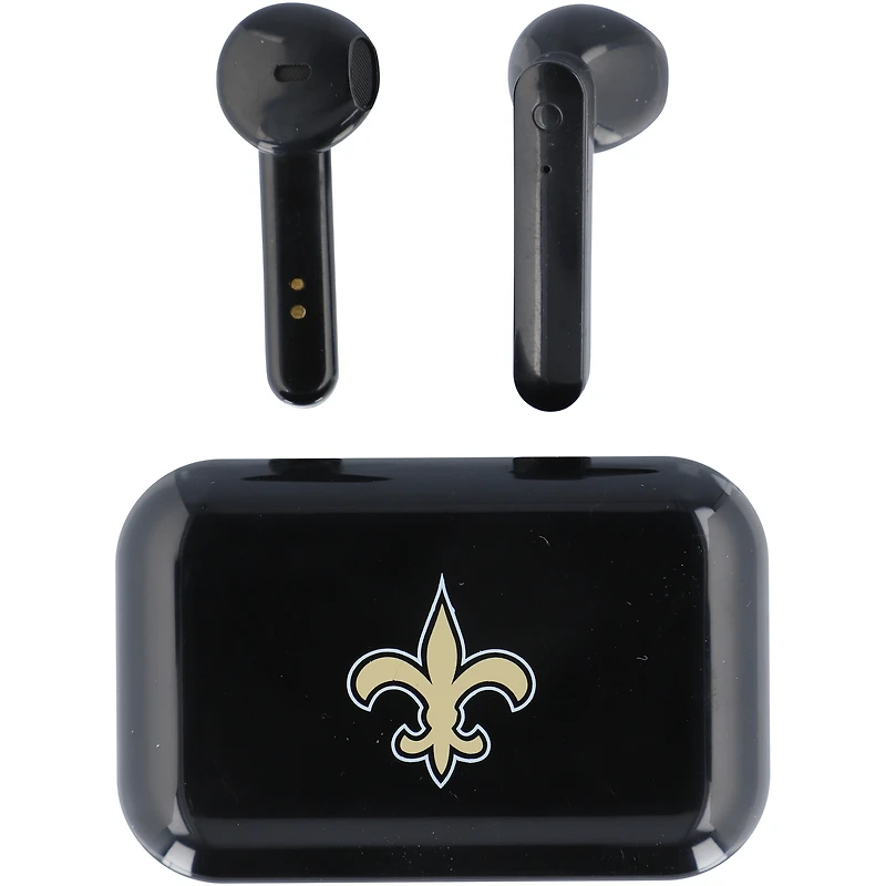 Casque sans fil avec logo de l'équipe des Saints de la Nouvelle-Orléans