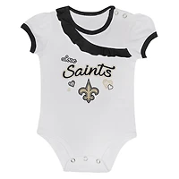 Ensemble body et jupe Love My Team pour nouveau-né bébé New Orleans Saints