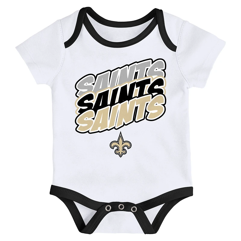 OSC SAINT WHITE BLAC SP22 NFL NOUVEAU-NÉ MONTEREY TIE DYE CREEPER SET INFGIFPCK