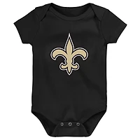 Ensemble 3 pièces pour nouveau-né Little Tike des Saints de la Nouvelle-Orléans Outerstuff