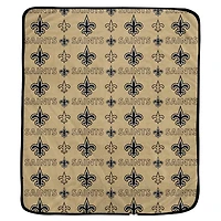 Ensemble de couvertures deux pièces Pegasus New Orleans Saints 60" x 70" Home & Away