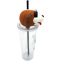 Gobelet Pegasus New Orleans Saints avec couvercle mascotte (680 ml)