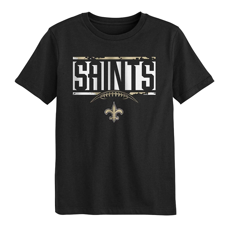 Preschool Black New Orleans Saints The Blitz T-Shirt