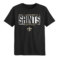 Preschool Black New Orleans Saints The Blitz T-Shirt