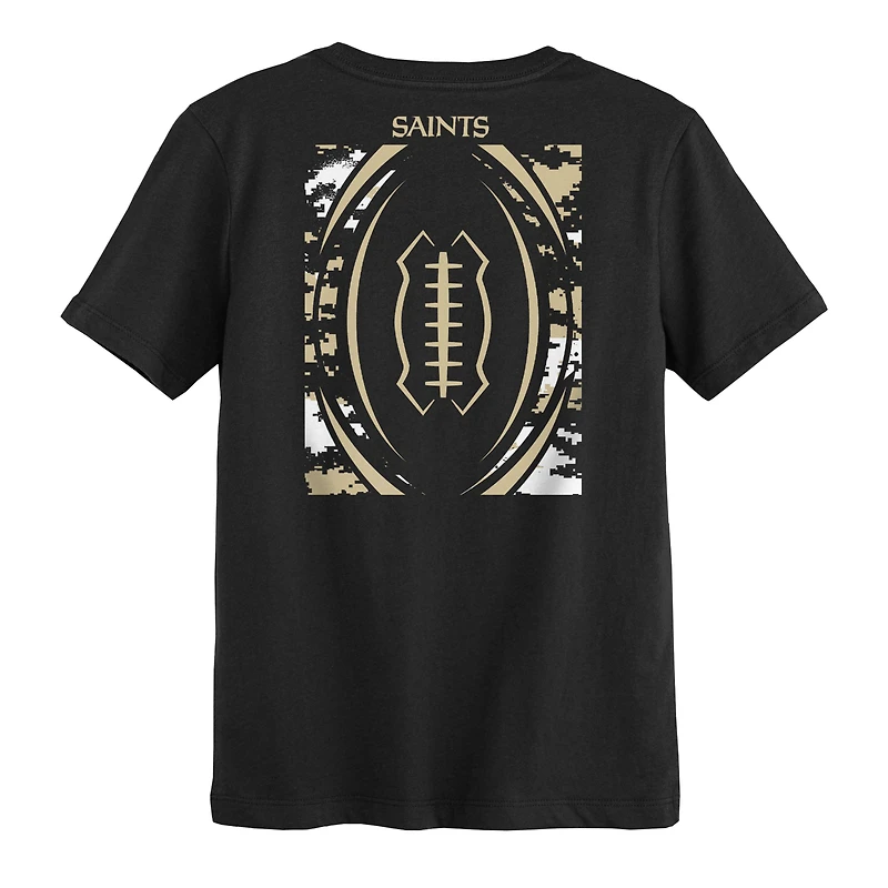 Preschool Black New Orleans Saints The Blitz T-Shirt