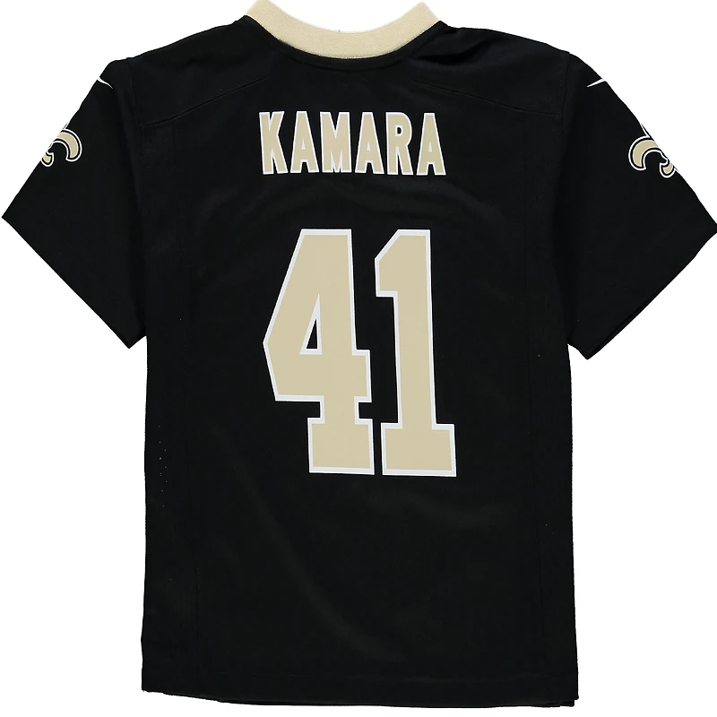 Preschool Nike Alvin Kamara Black New Orleans Saints Game Jersey