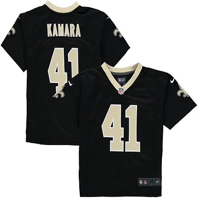 Preschool Nike Alvin Kamara Black New Orleans Saints Game Jersey