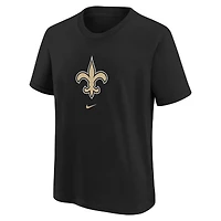 T-shirt préscolaire Nike New Orleans Saints Team Wordmark noir