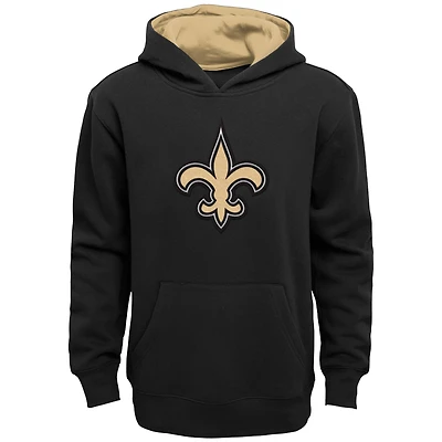 Preschool Outerstuff Black New Orleans Saints Prime Pullover Hoodie