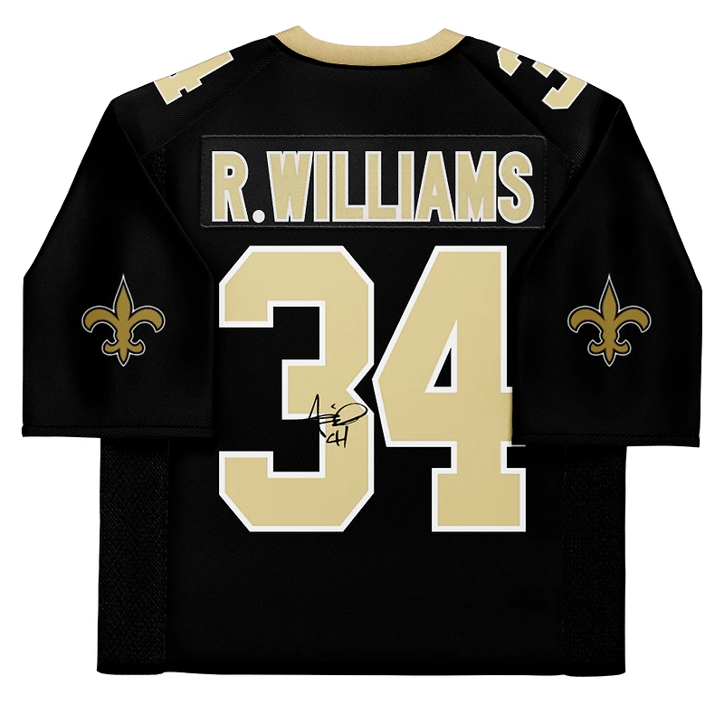 Ricky Williams New Orleans Saints Autographed Black Mitchell & Ness Legacy Jersey