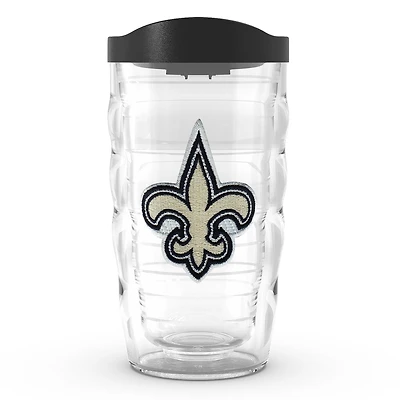 Tervis Saints de la Nouvelle-Orléans 10oz. Gobelet ondulé classique avec couvercle Emblem