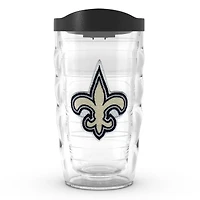 Tervis Saints de la Nouvelle-Orléans 10oz. Gobelet ondulé classique avec couvercle Emblem