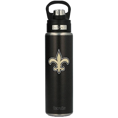 Tervis New Orleans Saints 24oz. Bouteille d'eau en cuir à large goulot