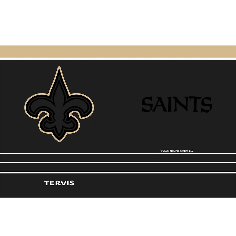 Tervis Saints de la Nouvelle-Orléans 30oz. Gobelet en acier inoxydable Night Game