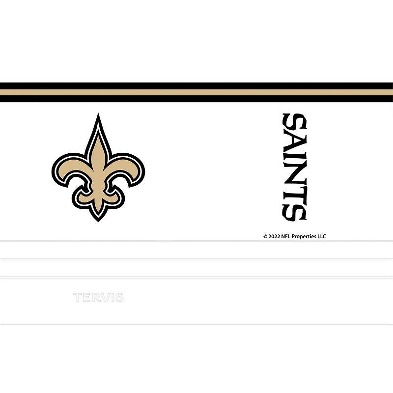 Gobelet en acier inoxydable 20 oz Tervis New Orleans Saints Arctic