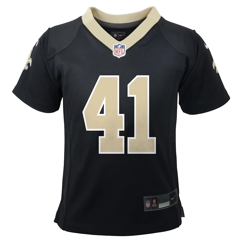 Toddler Nike Alvin Kamara Black New Orleans Saints Game Jersey