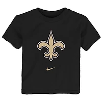 Toddler Nike Black New Orleans Saints Icon Logo - T-Shirt