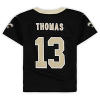 Maillot de match Nike Michael Thomas des Saints la Nouvelle-Orléans noir pour tout-petit