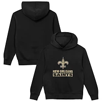 Toddler Outerstuff  Black New Orleans Saints Back to Basics Hoodie