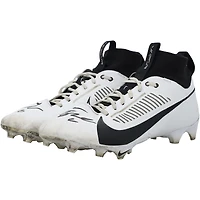 Tyler Shough New Orleans Saints Autographed Game-Used White/Black Nike Cleats from the 2025-26 NFL Season