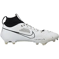 Tyler Shough New Orleans Saints Autographed Game-Used White/Black Nike Cleats from the 2025-26 NFL Season